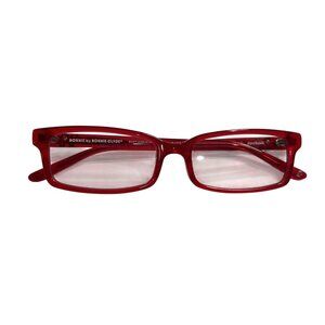 Bonnie Clyde Boyfriend Glasses in Layered Red